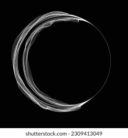 Abstract flow lines background . From order to chaos .Fluid wavy shape .Striped linear pattern . Music sound wave . Vector illustration