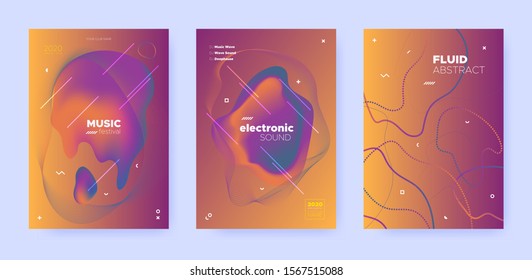 Abstract Flow Shapes. Disco Party Template. Orange Music Background. Dj Poster. Red 3d Movement Design. Gradient Flow Shapes. Night Club Party Flyer. Music Brochure. Trance Festival Layout.
