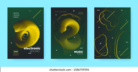 Abstract Flow Shapes. Night Party Template. Gold Music Background. Dj Sound. Green 3d Futuristic Banner. Gradient Flow Shapes. Disco Club Party Flyer. Music Brochure. Luxury Abstract Flow Shapes.