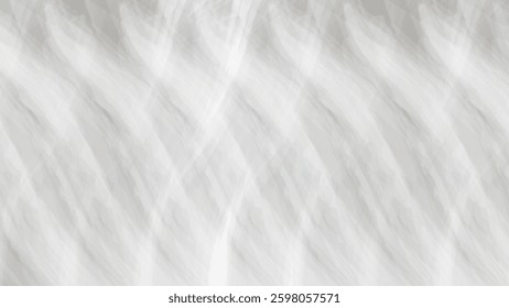 Abstract flow smoke pattern in light gray background. An abstract background with flowing white textures and a soft, organic feel. Perfect for creating contemporary and artistic designs