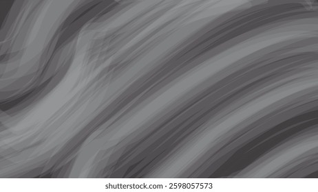 Abstract Flow smoke Texture in dark Gray background. A vintage abstract background with flowing gray textures and a soft, organic feel. Perfect for creating contemporary and artistic designs