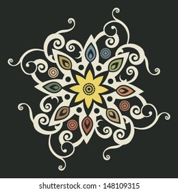 abstract flower