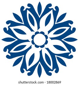 abstract flower