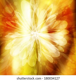 abstract flower