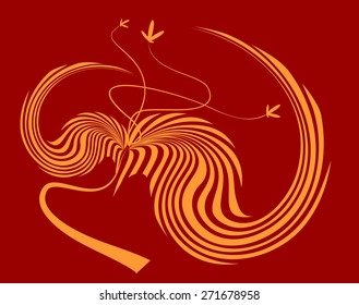 abstract flower