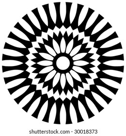 abstract flower
