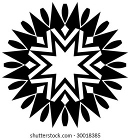 abstract flower