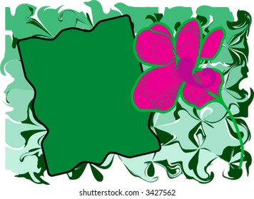 abstract flower