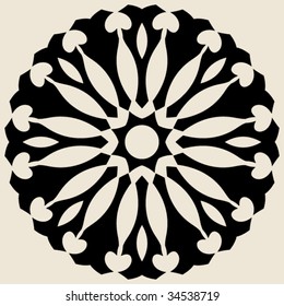 abstract flower