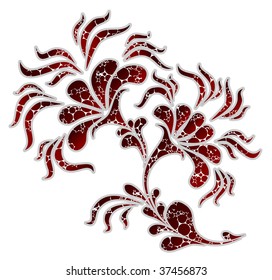 abstract flower