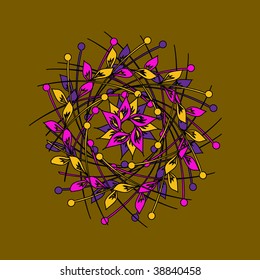 Abstract Flower