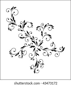 abstract  flower