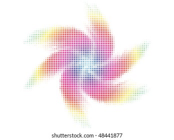 abstract flower