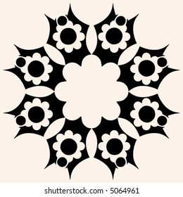 abstract flower