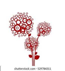 Abstract flower