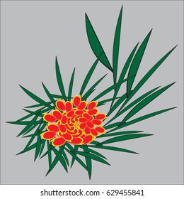 Abstract flower