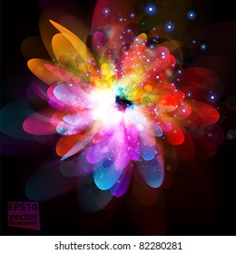 Abstract flower
