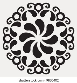 abstract flower