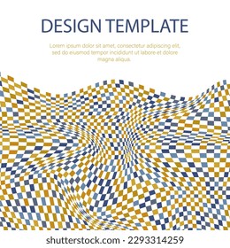 Abstract flower arrangement. Template for creative ideas for the design of title pages, covers, books, brochures, leaflets, posters, booklets. Layout of the interior and decoration ideas. Simple style