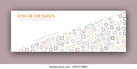 Abstract flower arrangement. Template for creative ideas for the design of title pages, covers, books, brochures, leaflets, posters, booklets. Layout of the interior and decoration ideas. Simple style