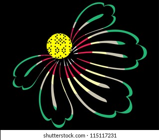 abstract flower background