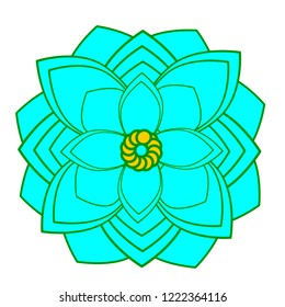 abstract flower background 