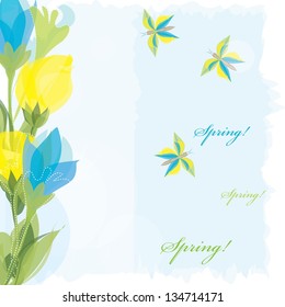 Abstract flower background