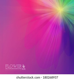 abstract flower background