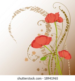 abstract flower background