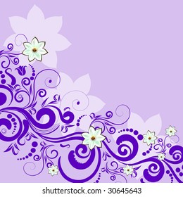 abstract flower background