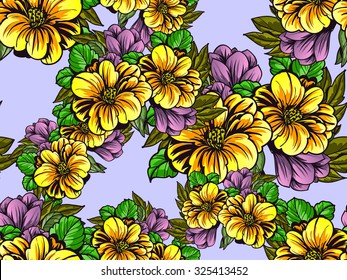 Abstract flower background 
