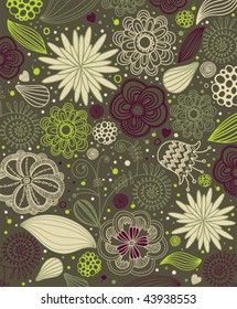 Abstract flower background
