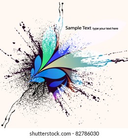 abstract flower background