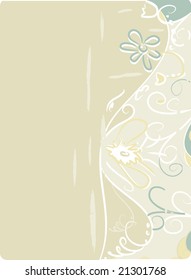 Abstract flower background. Element for design