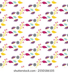 Abstract flower Background Pattern Design