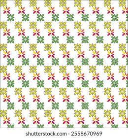 Abstract Flower Background Pattern Design