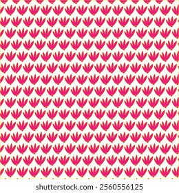 Abstract Flower Background Pattern Design
