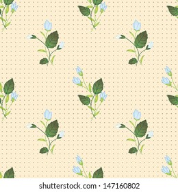 Abstract flower background with place for your text