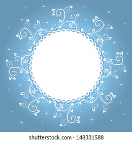 Abstract flower background with place for your text