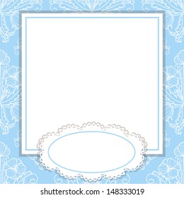 Abstract flower background with place for your text