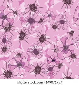 Abstract flower background with place for your text