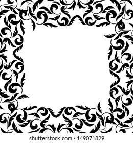 Abstract flower background with place for your text