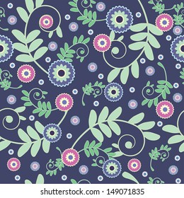 Abstract flower background with place for your text
