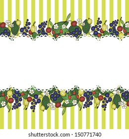 Abstract flower background with place for your text