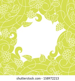 Abstract flower background with place for your text