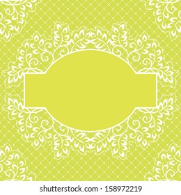 Abstract flower background with place for your text