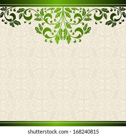Abstract flower background with place for your text
