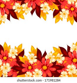 Abstract flower background with place for your text