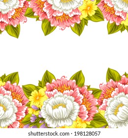 Abstract flower background with place for your text