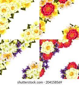 Abstract flower background with place for your text